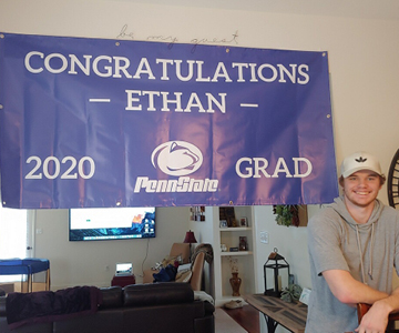 Penn State Graduation Sign